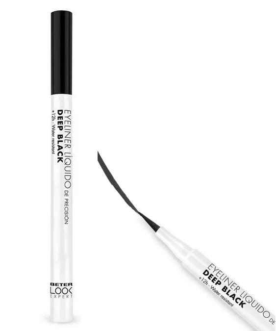 Beter LookExpert Schwarzer flüssiger Eyeliner