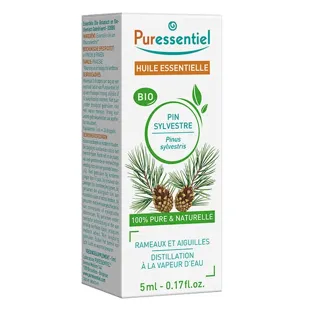 Olio essenziale di pino silvestre biologico Puressentiel 5 ml
