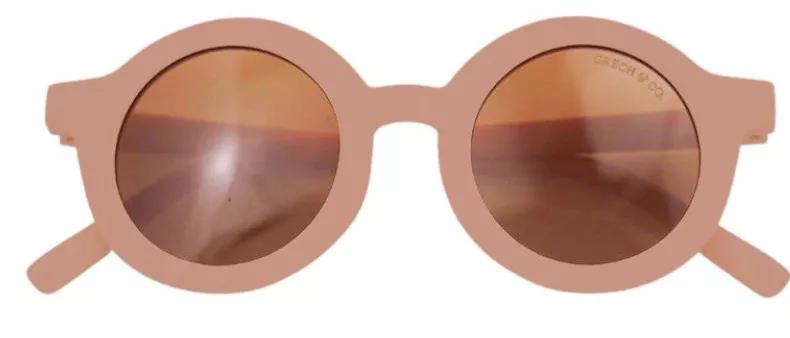 Grech & Co New Round Sunset Lunettes de soleil flexibles polarisées 18 mois-8 ans