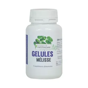 Le Comptoir de l'Apothicaire Melissa Bio 200 Capsule
