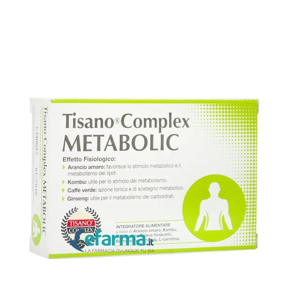 Tisanoreica Tisano Complex Metabolic Integratore Dimagrante 30 Compresse