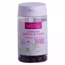 Armencelle Capillaire Complexe Cheveux et Ongles 60 Gélules