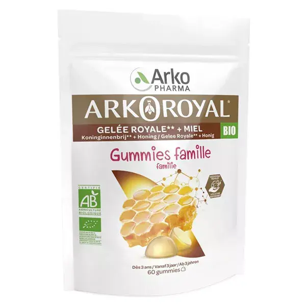 Arkopharma Arkoroyal Gummies Organic sachets of 60