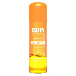 ISDIN Fotoprotector HydroOil Huile Solaire Bronzante Biphasique SPF30 200ml