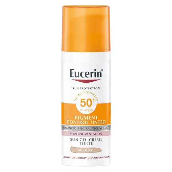 Eucerin Anti-Pigment Sérum Duo 30ml + Sun Pigment Control Gel-Crème Teinté SPF 50+ - Duo anti-taches brunes