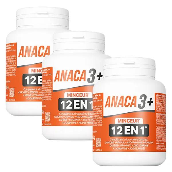 Anaca3+ Minceur 12en1 Programme de 3 mois