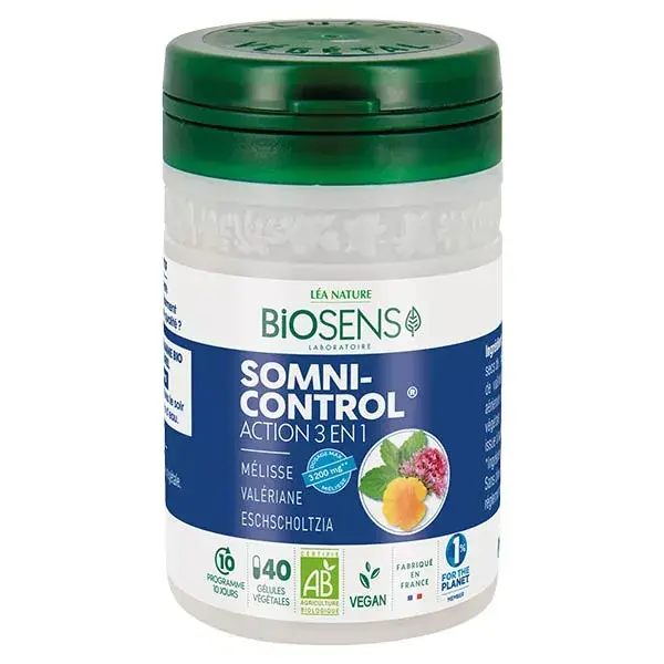 Biosens Somni-Control Bio 40 gélules végétales