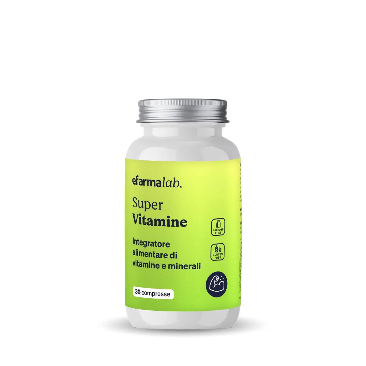 eFarmaLab Super Vitamine 30 Compresse