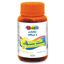 Pediakid Gommes Omega 3 60 oursons