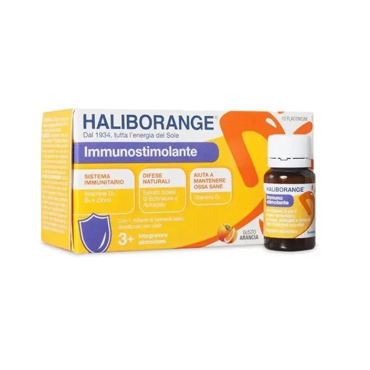 Haliborange Immunostimolante Integratore Sistema Immunitario 10 Flaconcini