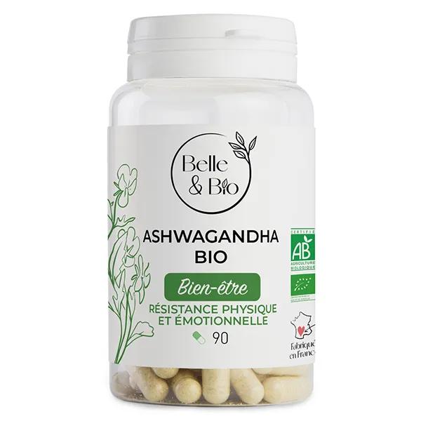 Belle & Bio Ashwagandha Orgánica Resistencia Física y Emocional 90 cápsulas