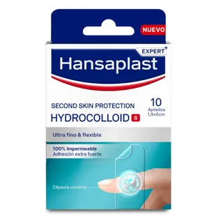 Hansaplast Second Skin Protection Hydrocolloid Dressing Size S 10 units