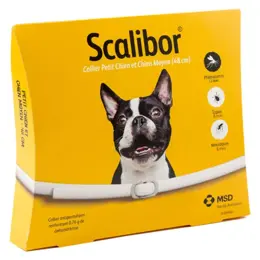 Scalibor Collier Antiparasitaire Petit et Moyen Chien 1 unité