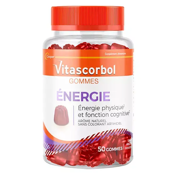 Vitascorbol Gommes Energie 50 gommes