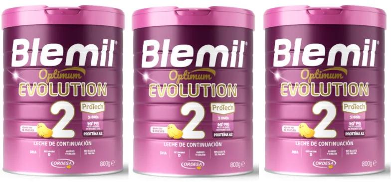 Blemil Optimum Evolution 2 Opvolgmelk 3x800 gr