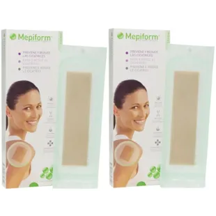 Pensos de Silicone Mepiform 4x30cm 2x5 unidades