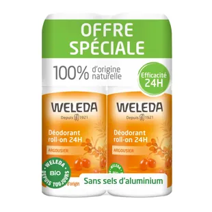 Weleda Deodorante Olivello Spinoso Roll-On 2 x 50ml