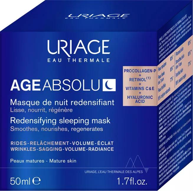 Uriage Age Absolu Máscara de Noite 50 ml