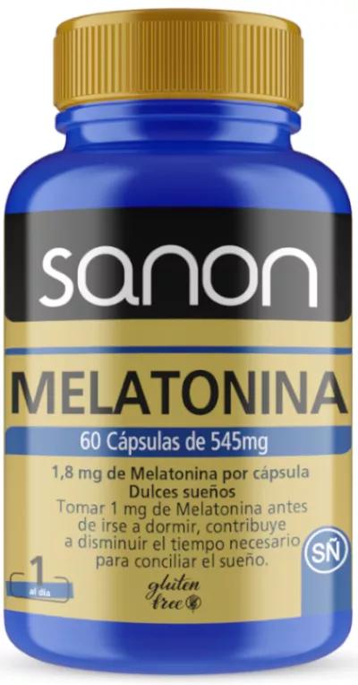 Sanon Melatonina 60 Cápsulas