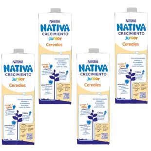 Nestlé Nativa Junior Wachstumsgetreide + 3 Jahre 4x1L
