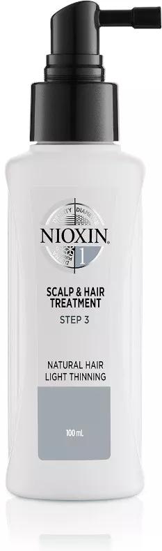Nioxin Treatment System 1 De 3 Fases De Nioxin Para Cabelos Naturais Com Leve Perda De Densidade 100Ml
