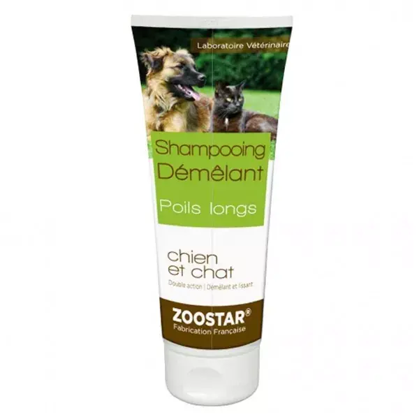 Zoostar Shampoo Districante Pelo Lungo Cane e Gatto 200ml