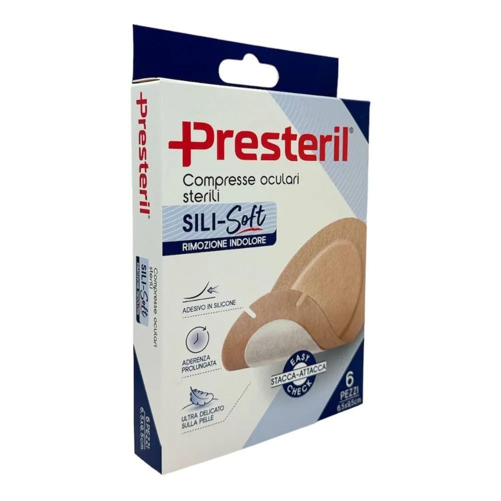 Corman Presteril Sili Soft Compressa Oculare 6 cerotti