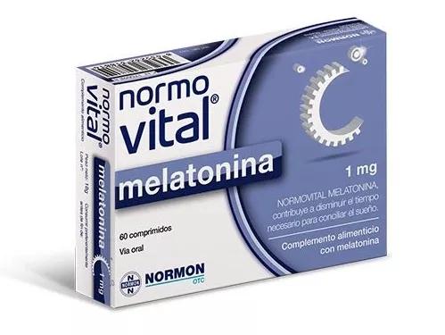 Normon Normovital Melatonina 1 mg 60 Comprimidos