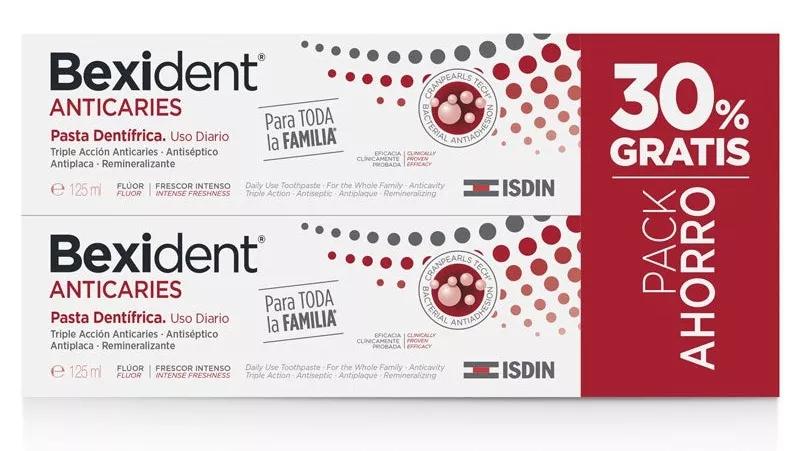 Bexident Pasta dentífrica Anticaries 125ml + 125ml