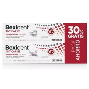 Bexident Pasta Dentífrica Anticaries 2x125 ml