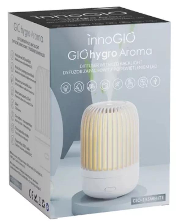 InnoGIO GIOhygro Aromaverspreider met licht