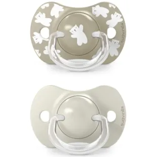 Suavinex Wild&amp;Free SX Pro Silicone Physiological Teat Pacifier Beige +18m 2 pcs