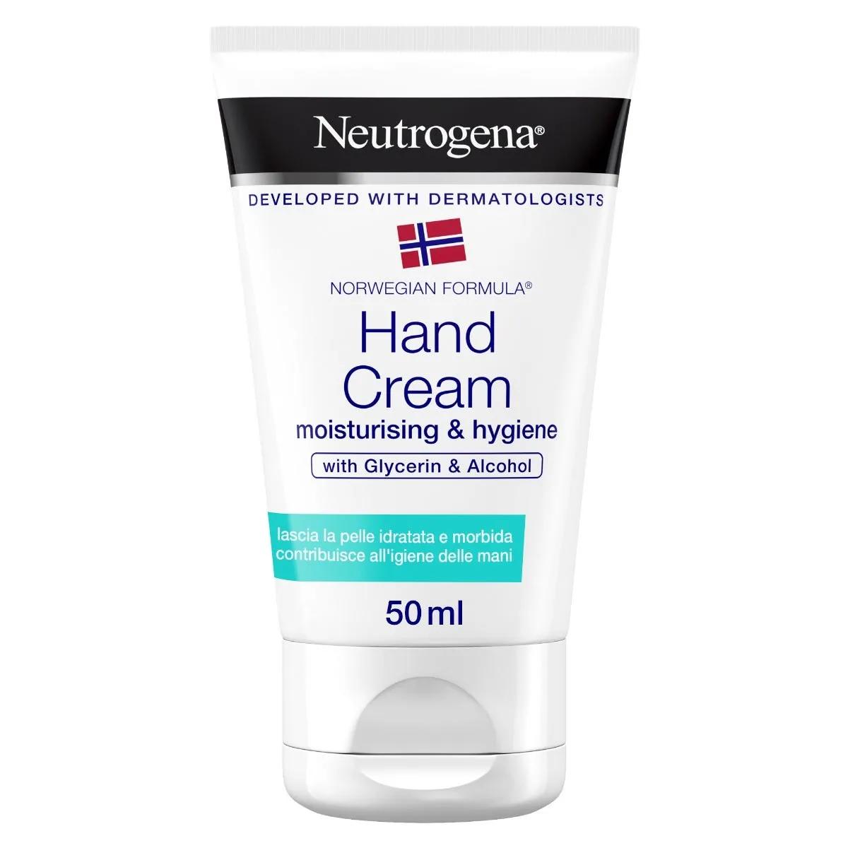 Neutrogena Crema Mani Formula Norvegese Idratazione e Igiene 50 ml