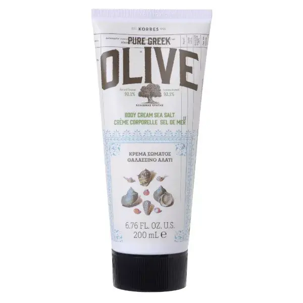 Korres Olive Body Cream Sea Salt 200ml