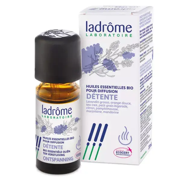 Ladrome Organic Essential Oil Diffusion for Relaxation 10ml
