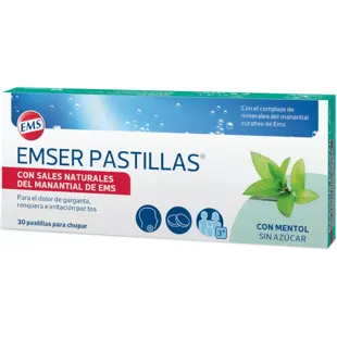 EMSER Mentol 30 Pastillas