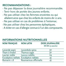 Phytosun Arôms Capsules Nez et Gorge aux Huiles Essentielles 30 Capsules