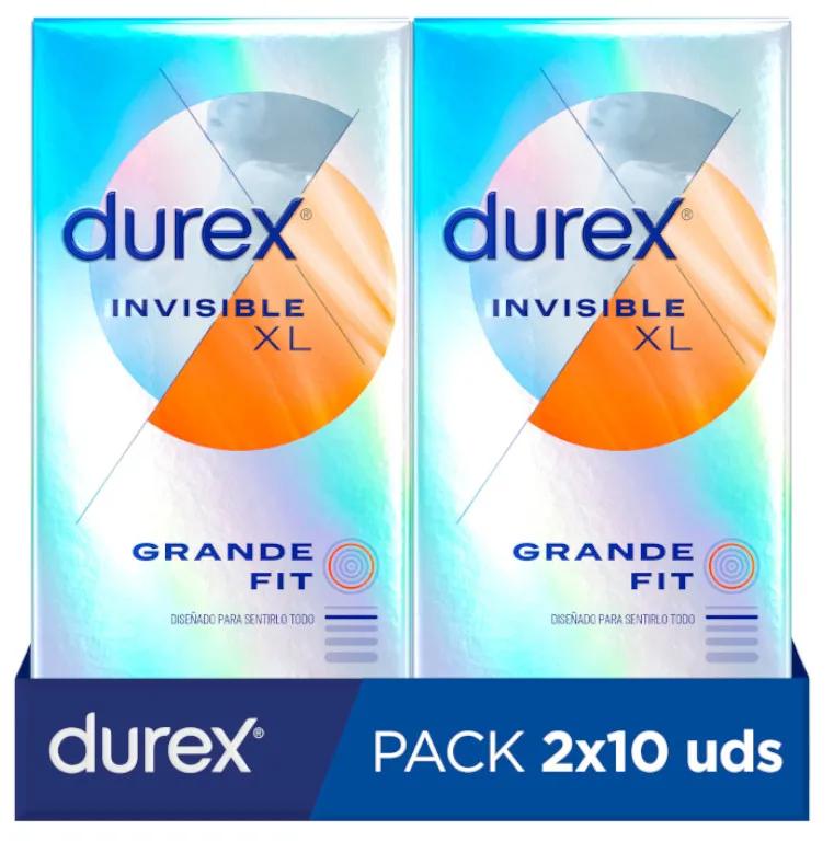 Durex Invisible Kondome XL 2x10 Einheiten