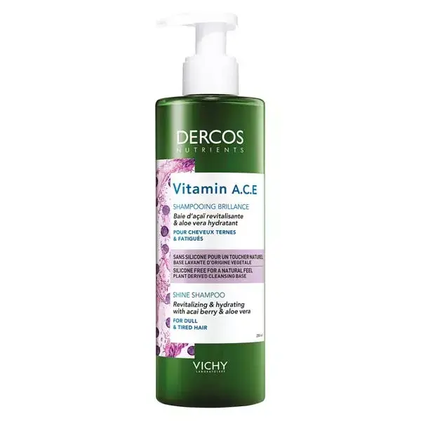 Vichy Dercos Nutrients VItamina ACE Champú Brillo 250ml 
