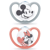 Nuk Space Mickey Silicone Red Pacifier 18-36m