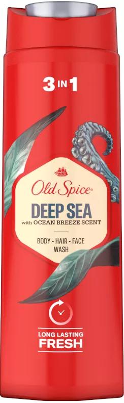 Old Spice Deep Sea Gel-Xampu 400 ml