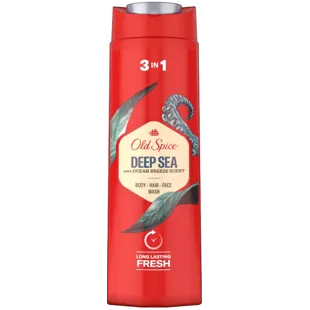 Old Spice Deep Sea Gel-Shampoo para Homens 400 ml