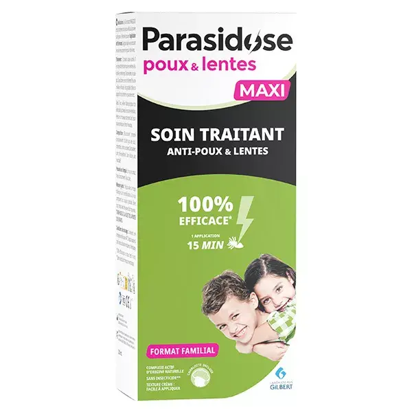 Parasidose Soin Traitant Poux & Lentes 200ml