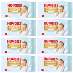 Huggies Toalhitas Extra Care Sensitive 8x48 unidades