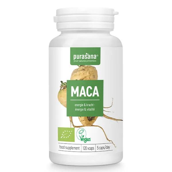 Purasana Maca 300mg Bio 120 capsules