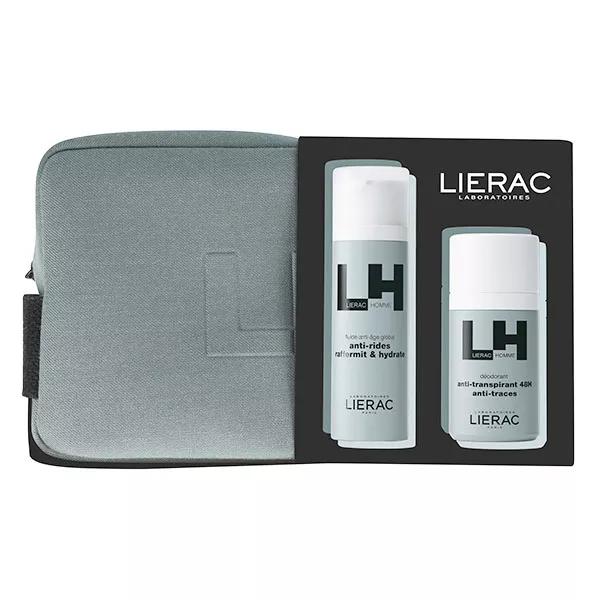 Lierac Homme Coffret Fluide Anti-Age 50Ml Déodorant 50Ml