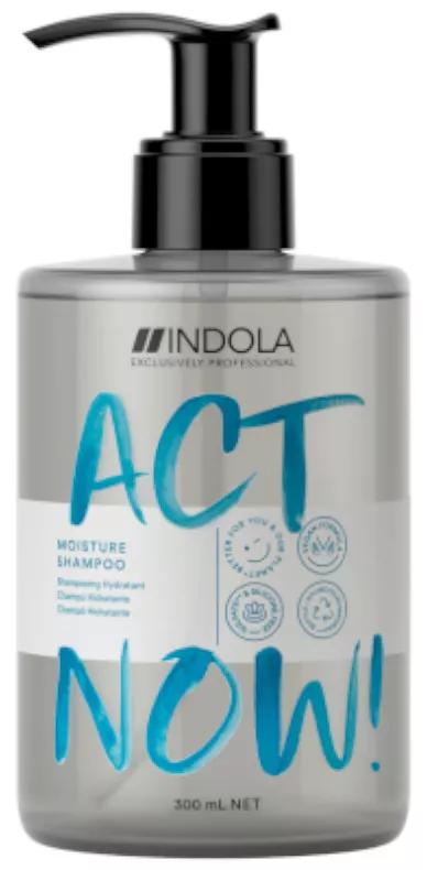 Indola Champô Act Now Hidratante Vegano 300 ml