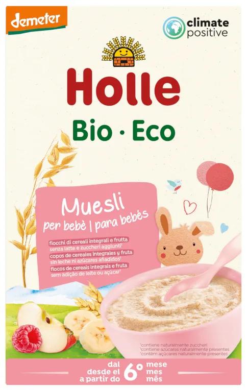 Bouillie de muesli bio-éco Holle +6 mois 250 gr