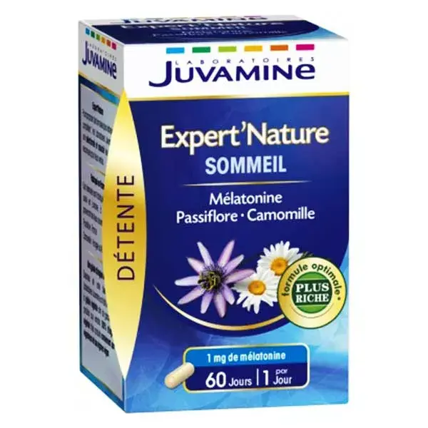 Juvamine Expert Nature Sueño 60 cápsulas