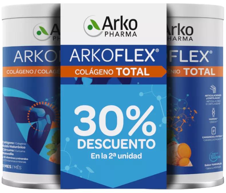 Arkopharma Arkoflex Total Collagen Gusto Arancia 2x390 gr